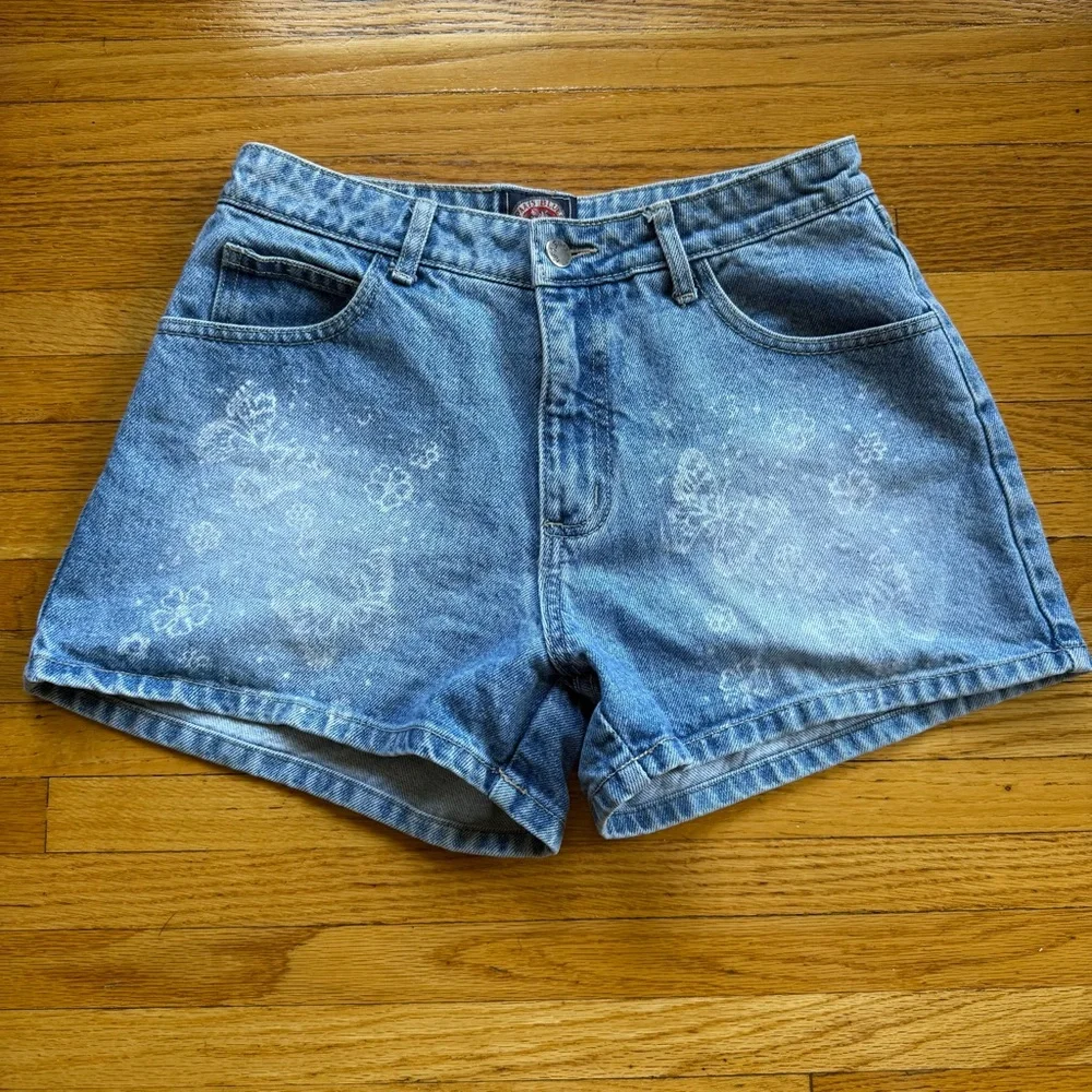 90s Butterfly Jean Shorts